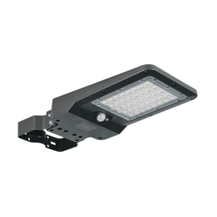 Luminario suburbano de LED 8 W con panel solar, Volteck
