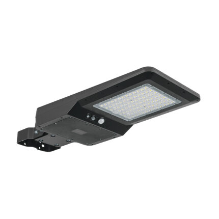 Luminario suburbano LED 40 W c/panel solar y control remoto