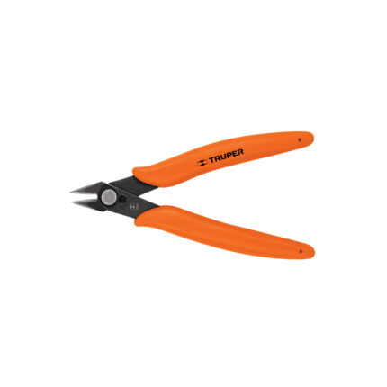 Pinza 5" de corte para electrónica, Truper