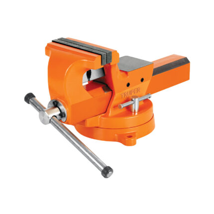 Tornillo de banco 5' industrial de hierro ductil, Expert