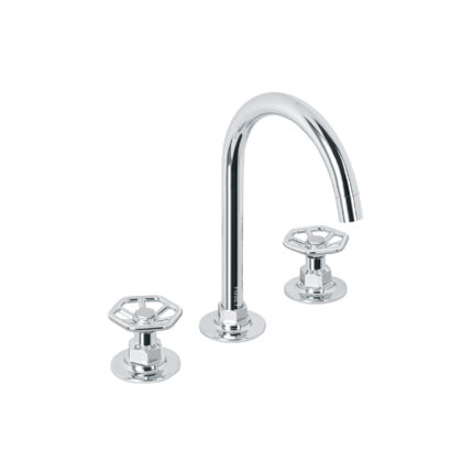 Mezcladora p/lavabo,taladros separados,redondos,cromo,Tubig