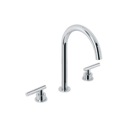 Mezcladora p/lavabo,taladros separados,palanca,cromo,Tubig