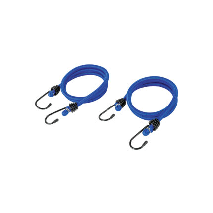 Bolsa con 2 tensores elásticos azules de 90 cm, Pretul