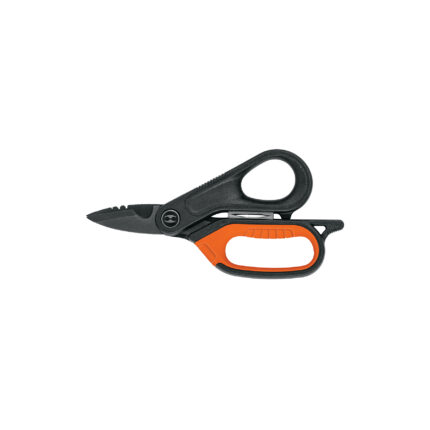 Tijera para electricista, 6", acero inox, oxido negro, EXPERT