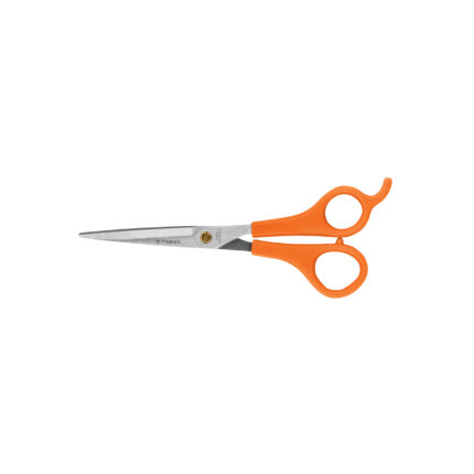 Tijera 6" acero inox con gancho, para estilista, TRUPER