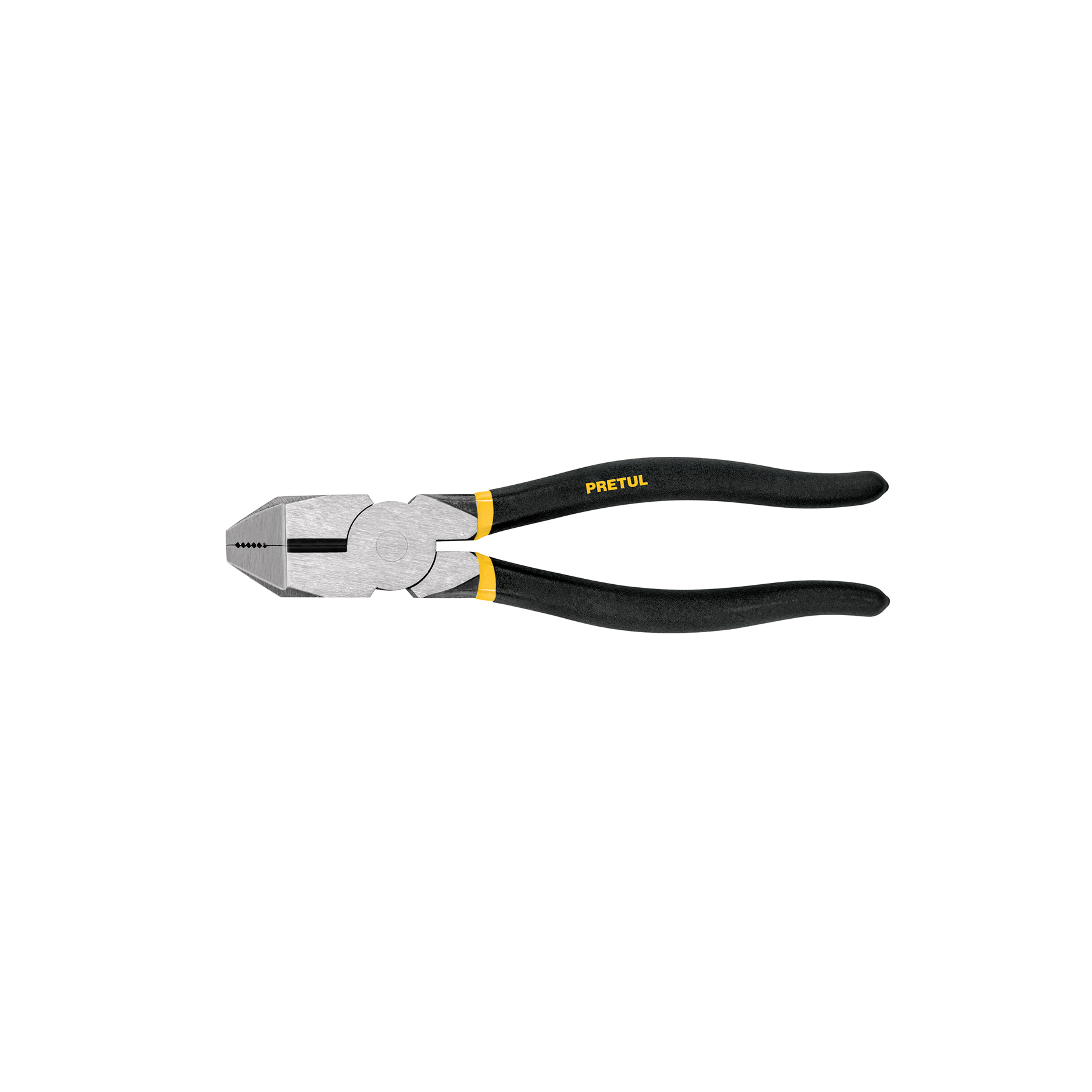 219-P.jpg Pinza para electricista 9' uso rudo, mango de PVC, PRETUL 219 P