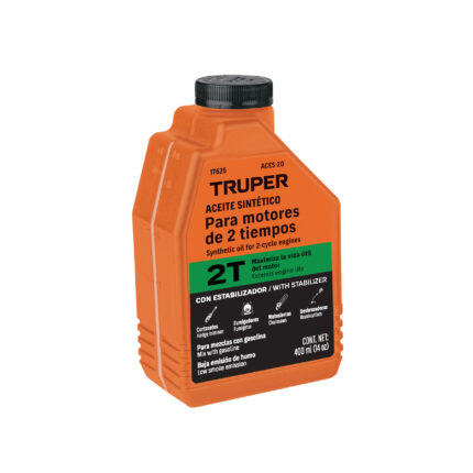 Aceite sintético para motor de 2 tiempos, 400 ml