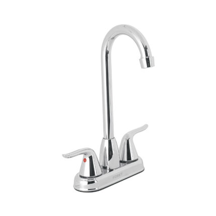 Mezcladora lavabo 4' cromo, tipo bar, palanca, FOSET AERO