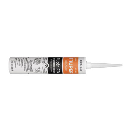 Sellador de silicón RTV rojo para altas temperaturas 300 ml