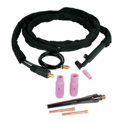 Antorcha TIG con conector 1/2' y conexión para gas, EXPERT