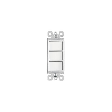 Interruptor triple, línea Classic, VOLTECK