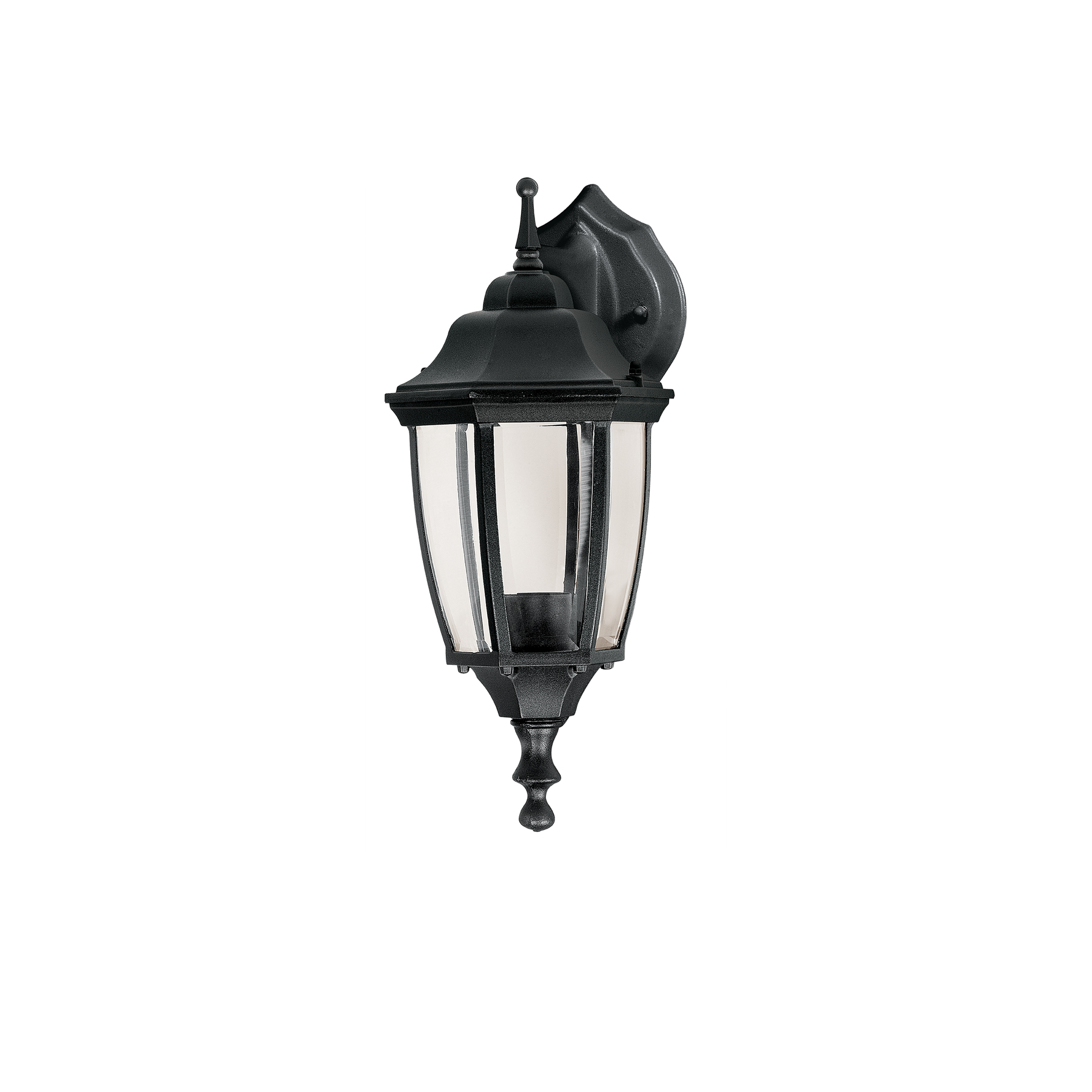 ARB-103S.jpg Arbotante tipo farol tradicional suspendido p/exterior negro ARB 103S
