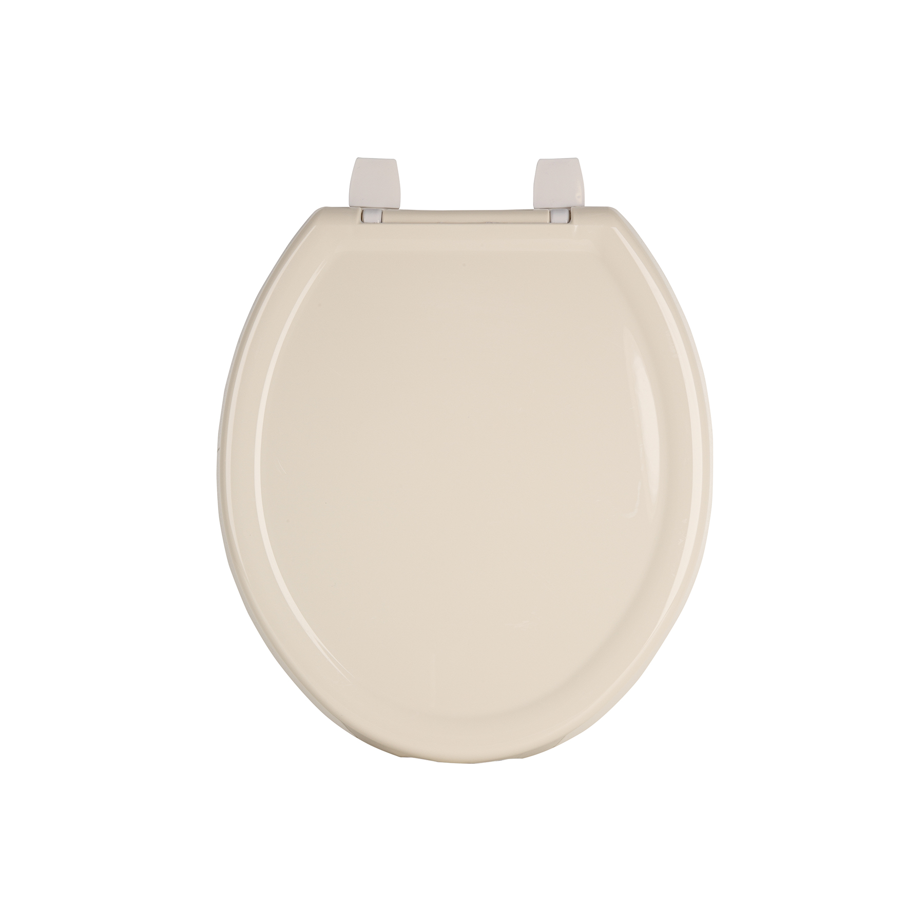 AWC-35H.jpg Asiento redondo ligero para WC, abierto, hueso, BASIC AWC 35H