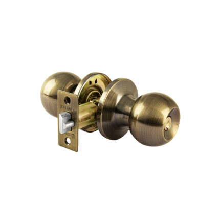 Cerradura tipo esfera, tubular, recámara, antiguo, BASIC