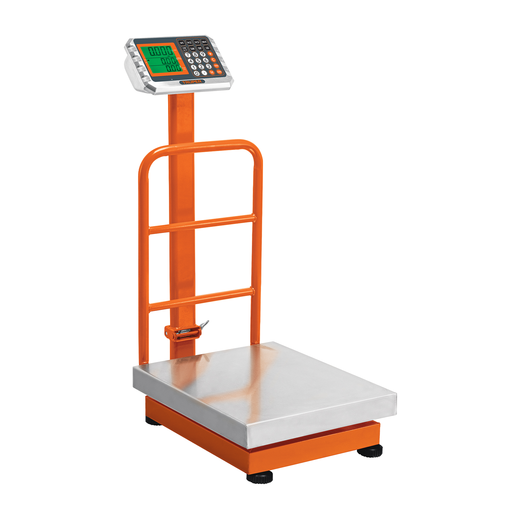 BAS-200PLI.jpg Báscula electrónica de plataforma, 200 kg, inoxidable TRUPER BAS 200PLI