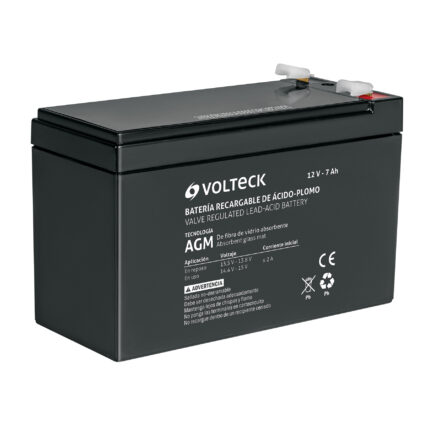 Batería sellada de plomo-ácido 12 Vcc 7 Ah, VOLTECK