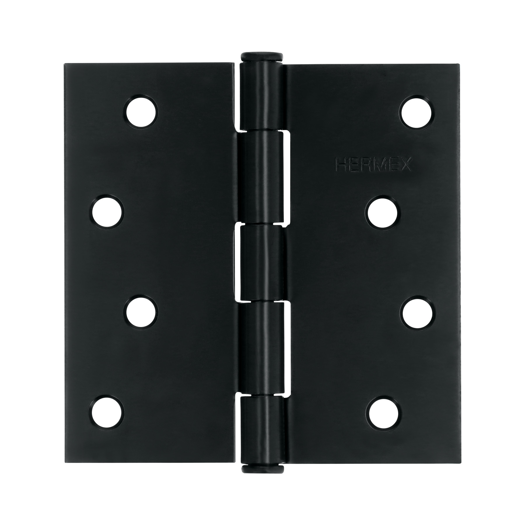 BC-406P.jpg Bisagra cuadrada 4', acero negro mate, cabeza plana, HERMEX BC 406P
