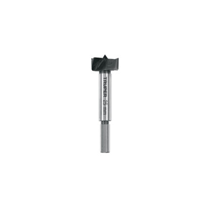 Broca forstner 25 mm para madera, TRUPER