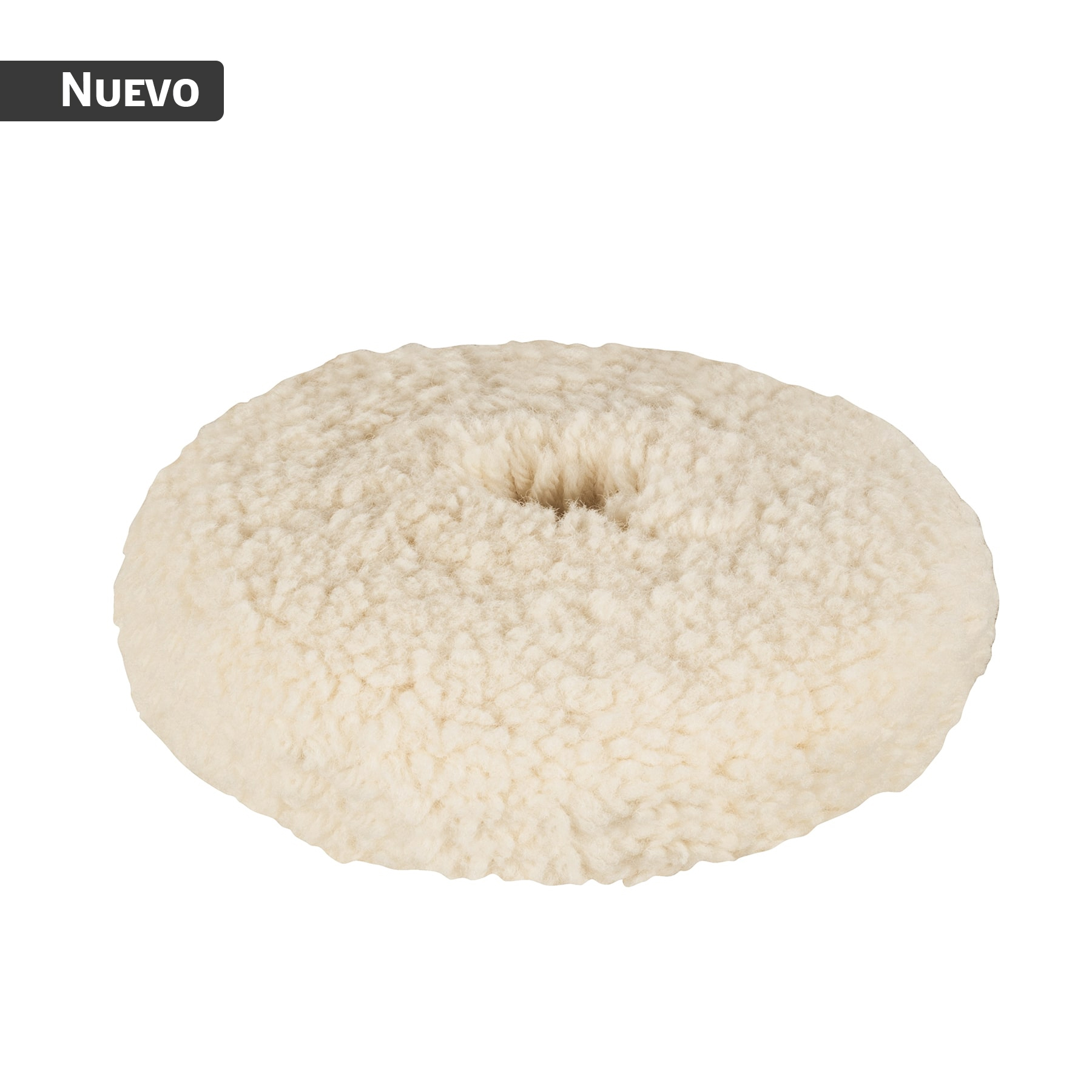BOR-PULA-8D.jpg Borla para pulir de lana trenzada de 8' doble cara, TRUPER BOR PULA 8D