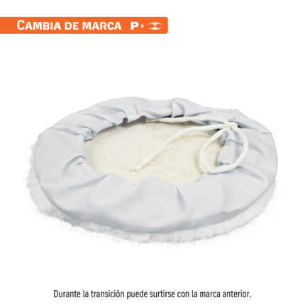 Borla 100% lana de 10', fijación de jareta, TRUPER