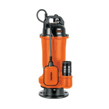 Bomba sumergible de hierro fundido, para agua sucia, 1 HP