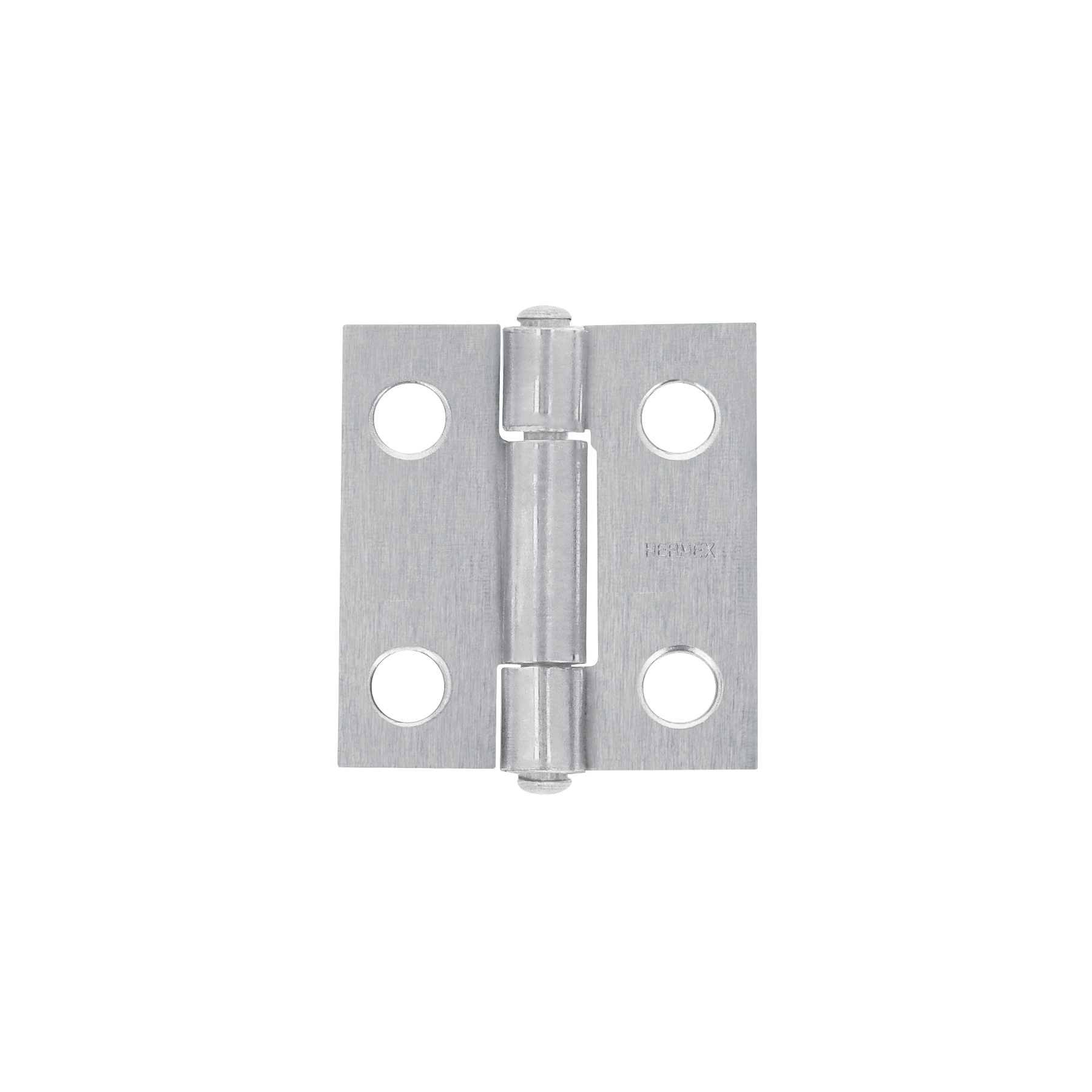 BR-100.jpg Bisagra rectangular 1 x 7/8', acero natural, HERMEX BR 100