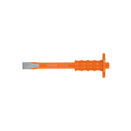 Cincel de corte frío 1 X 12' con grip, TRUPER