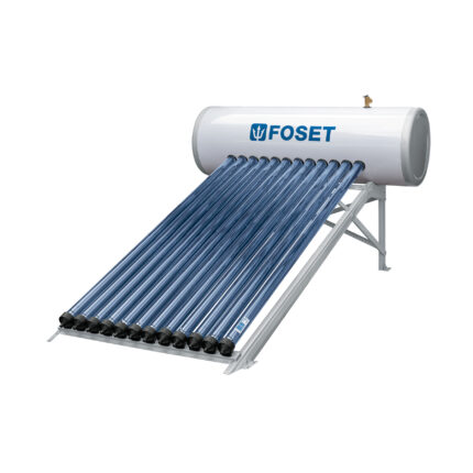 Calentador solar HeatPipe, 12 tubos, 150L, 4 personas, FOSET