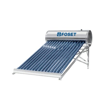 Calentador solar, 15 tubos, 175L, 5 personas, FOSET BASIC