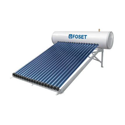 Calentador solar HeatPipe, 18 tubos, 200L, 5 personas, FOSET