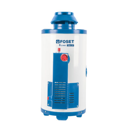 Calentador de paso, rápida recup, 6L, 1 serv, gas LP, FOSET