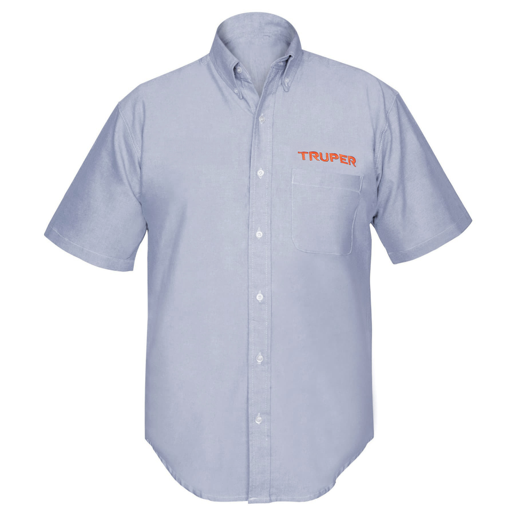CAM-AZ-CXL.jpg Camisa manga corta para hombre, azul, EG, TRUPER CAM AZ CXL