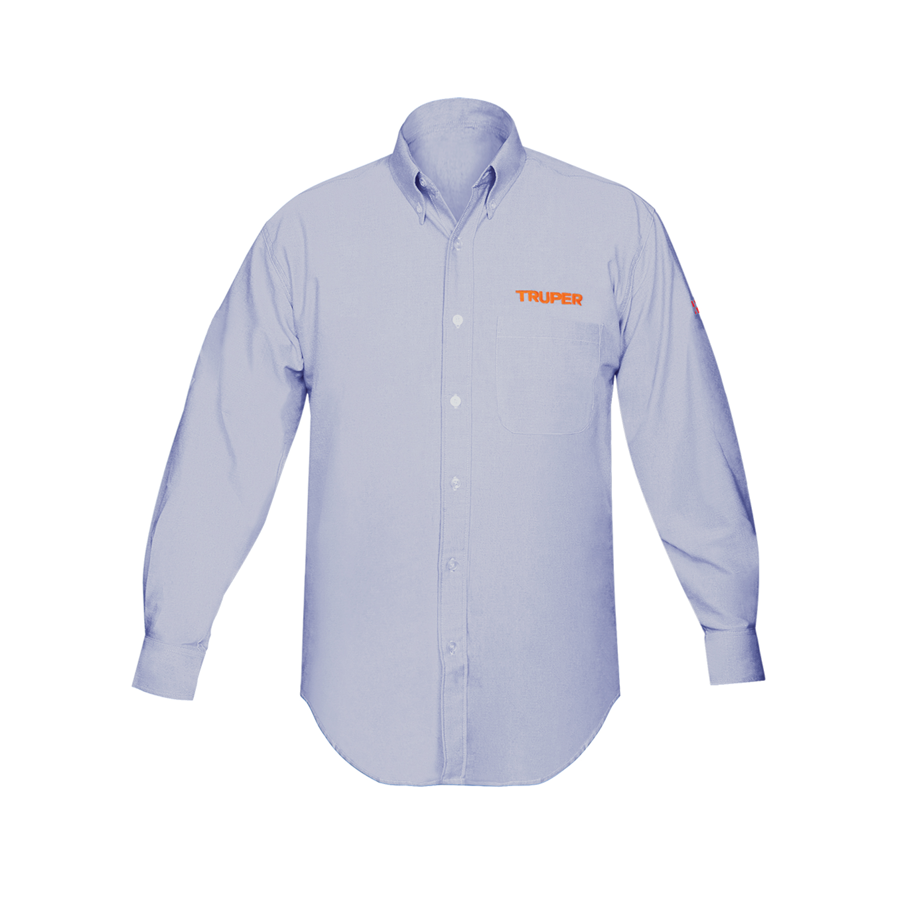 CAM-AZ-LS.jpg Camisa manga larga para hombre, azul, CH, TRUPER CAM AZ LS