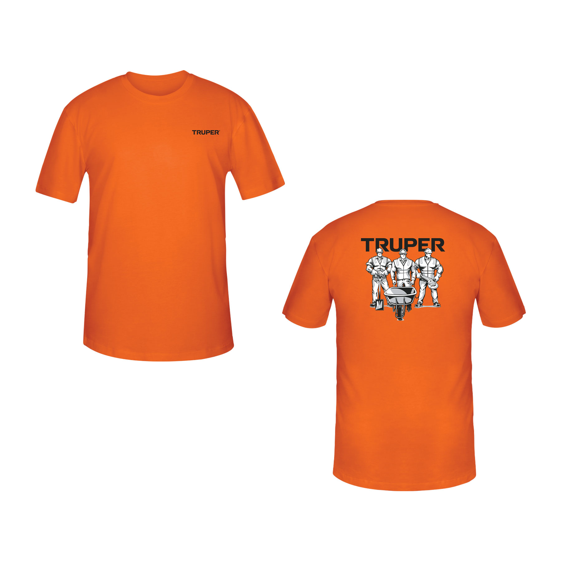 CAM-NAR-42.jpg Playera cuello redondo para hombre, naranja, EG, TRUPER CAM NAR 42