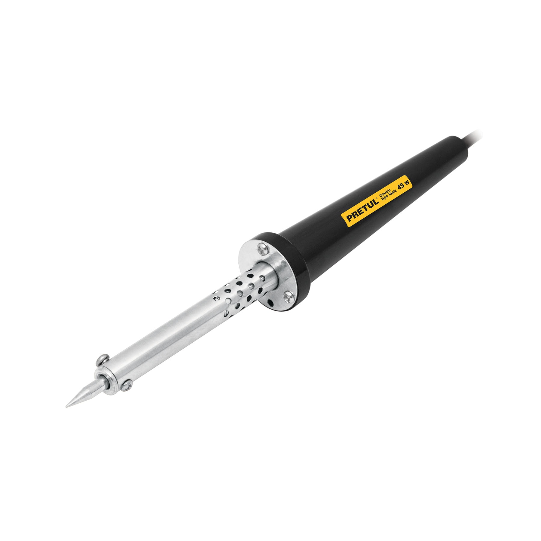 CAU-45P2.jpg Cautín 45 W tipo lápiz para trabajo medio, PRETUL CAU 45P2
