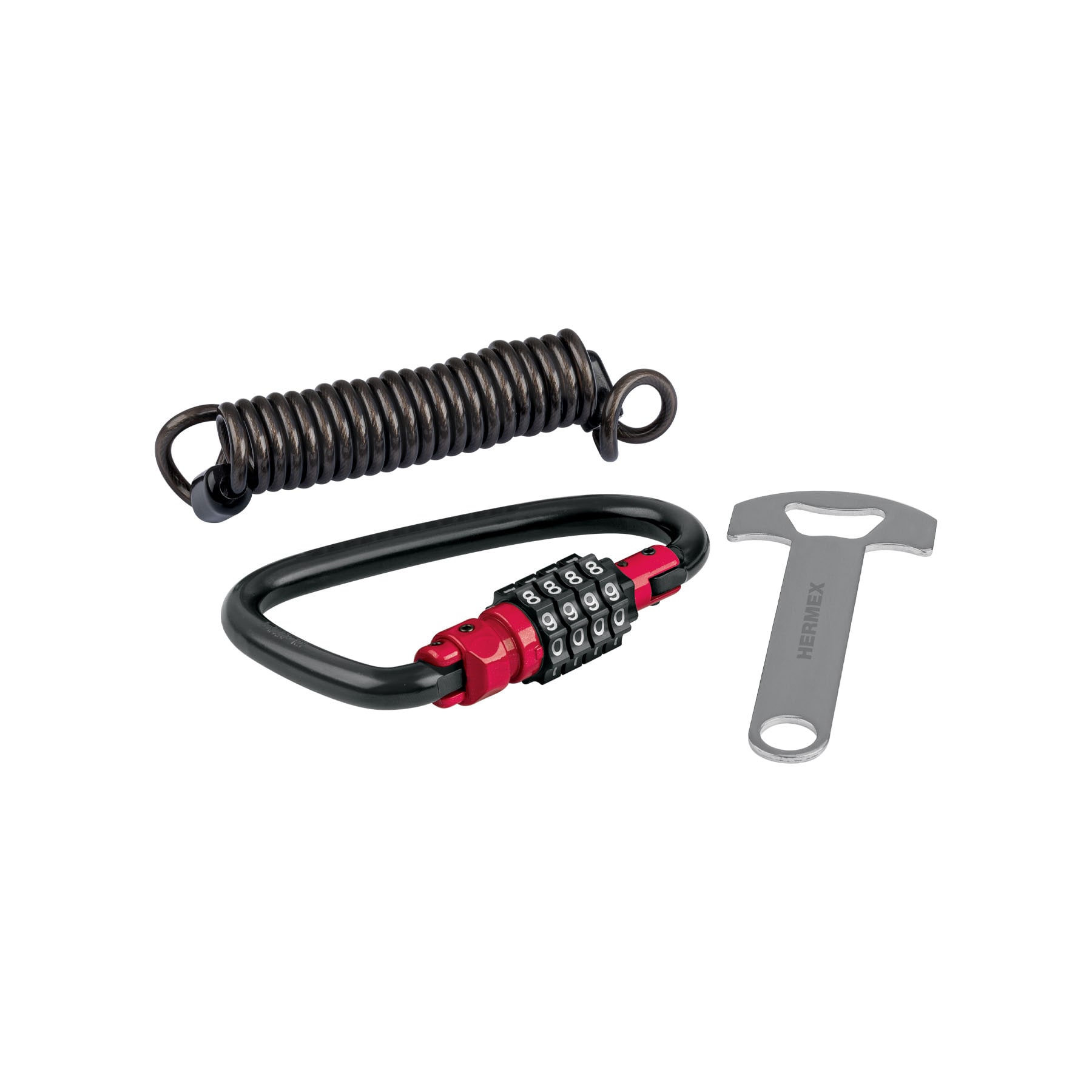 CB-7C.jpg Candado para casco de motocicleta, 7 cm x 1 m, HERMEX CB 7C