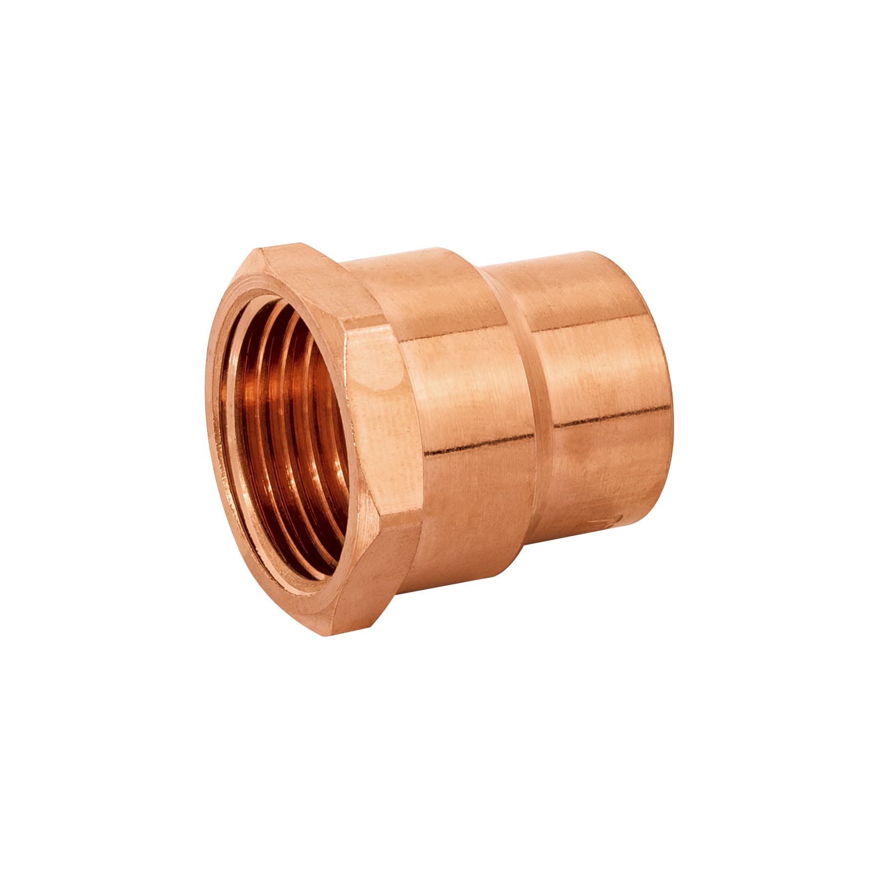 CC-601.jpg Conector de cobre, rosca interior 1/2', FOSET CC 601