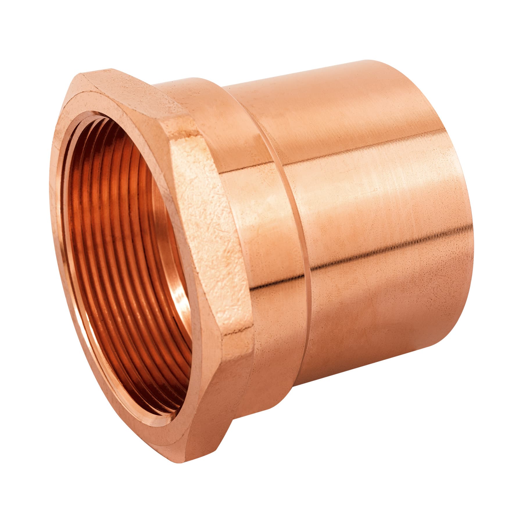 CC-606.jpg Conector de cobre, rosca interior 2', FOSET CC 606