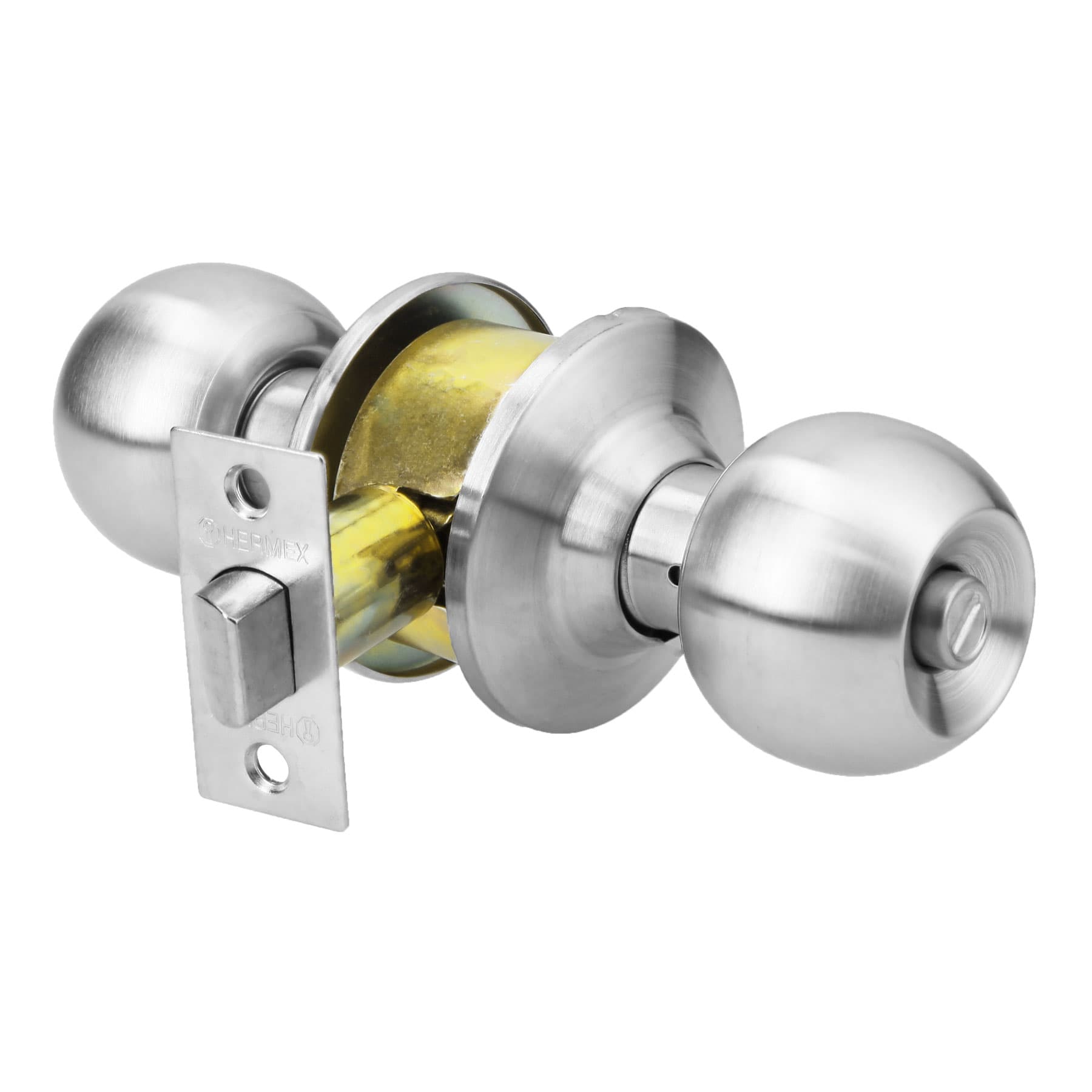 CEPO-31B.jpg Cerradura tipo esfera para baño, cromo mate, HERMEX CEPO 31B