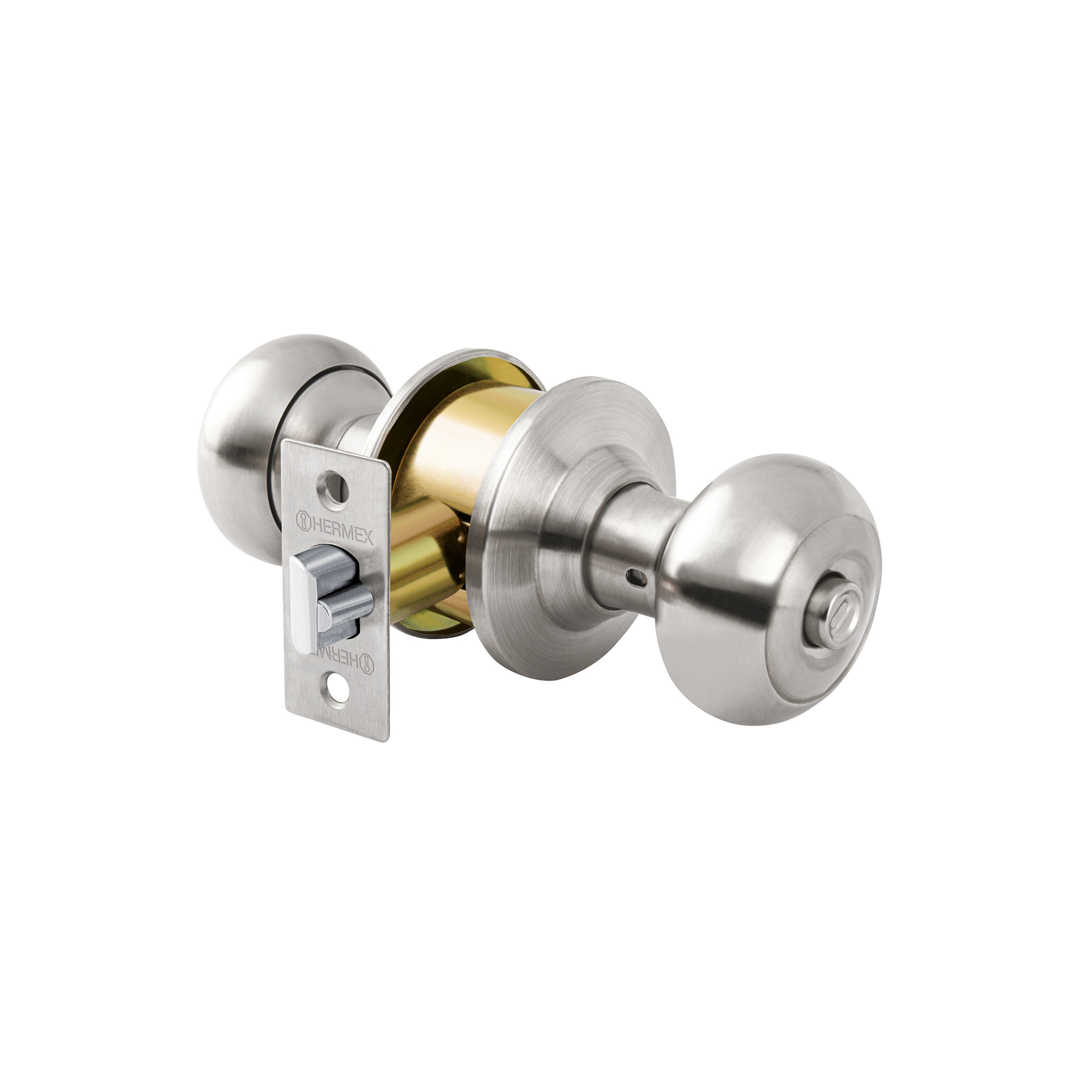 CEPO-32R.jpg Cerradura tipo oval para recámara, cromo mate, HERMEX CEPO 32R
