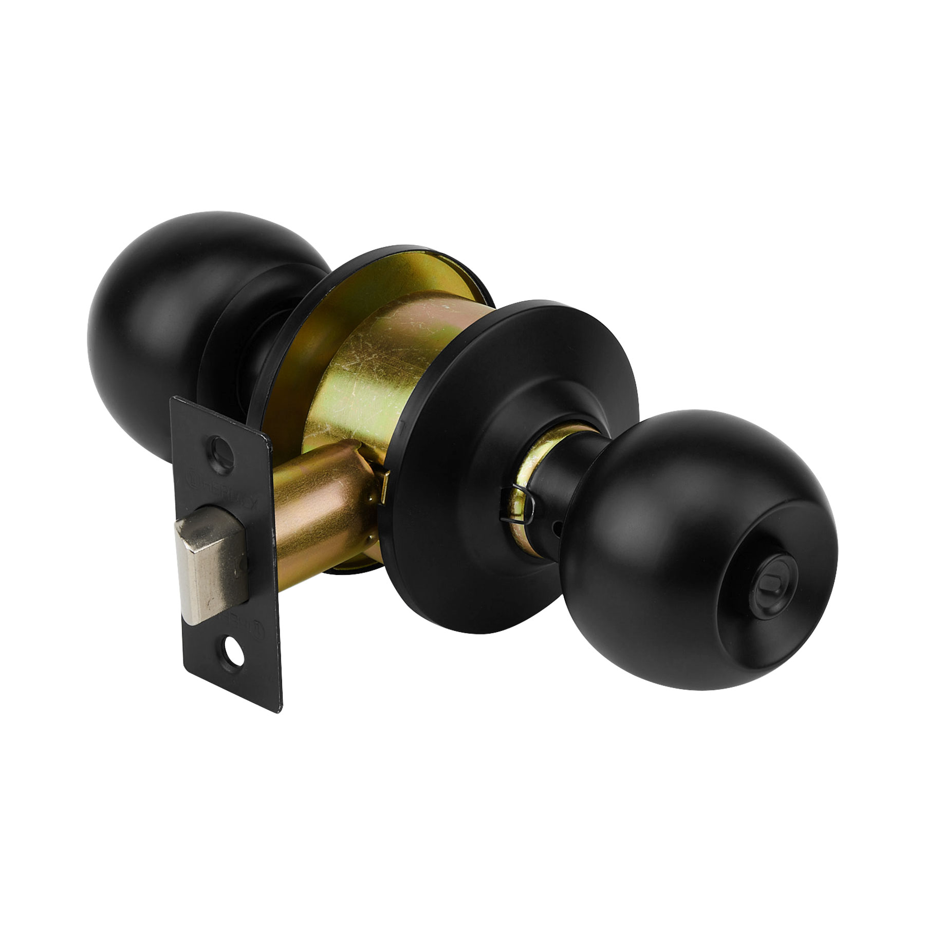 CEPO-61B.jpg Cerradura pomo, negro, esfera, baño, HERMEX CEPO 61B