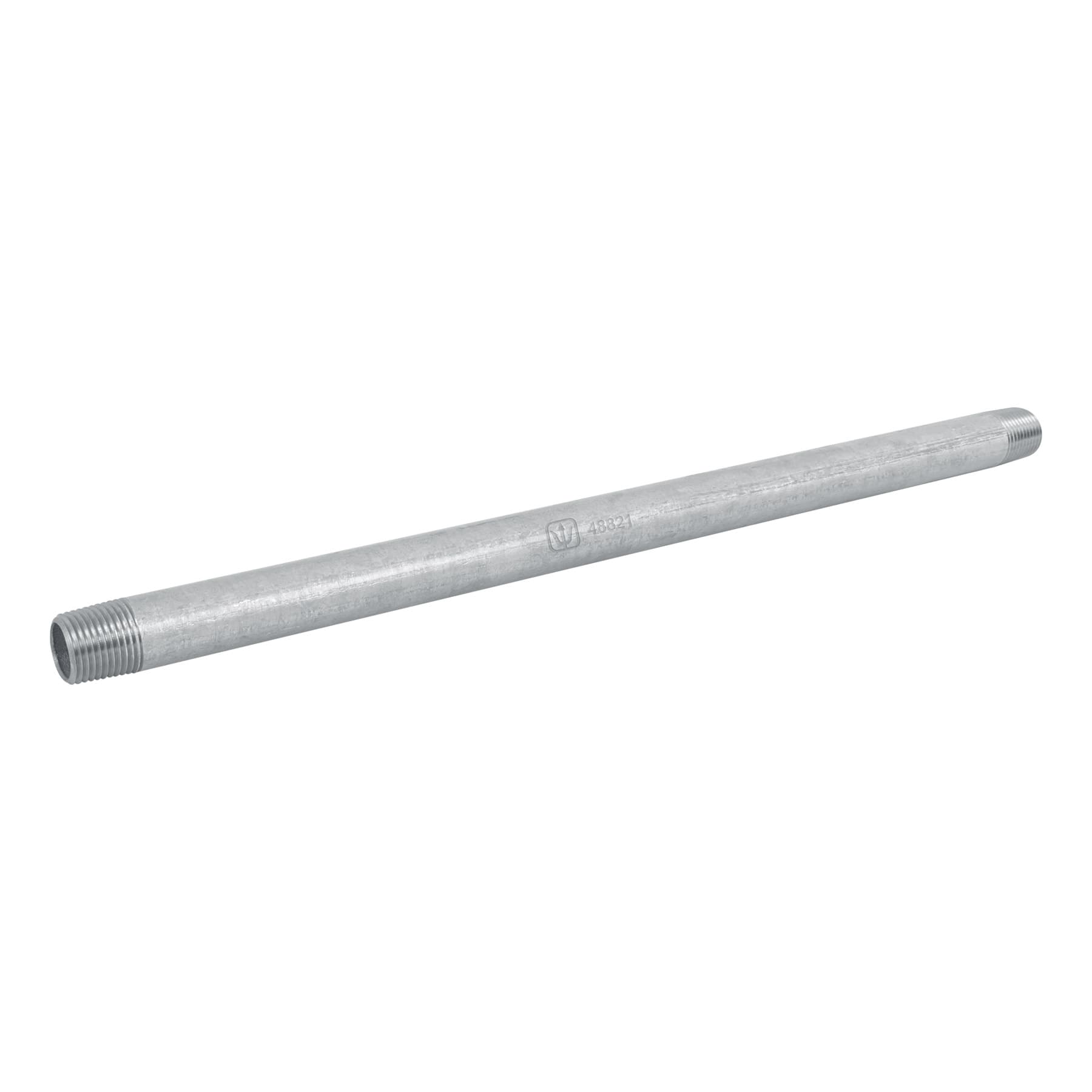 CG-422.jpg Niple de acero galvanizado 1/2 x 15', FOSET CG 422