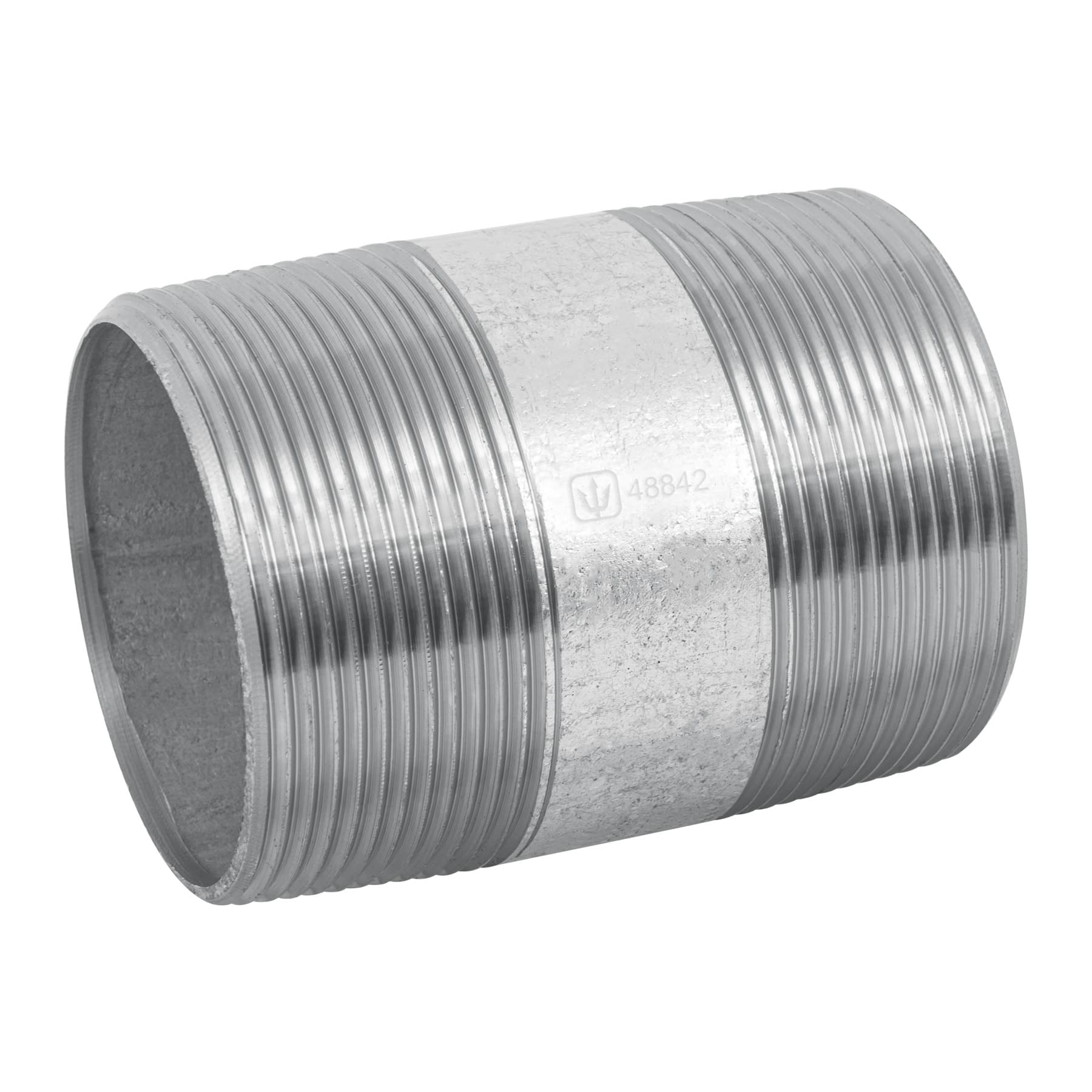 CG-443.jpg Niple de acero galvanizado 2 x 3', FOSET CG 443