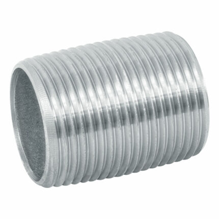Niple de acero galvanizado 1' cuerda corrida, FOSET