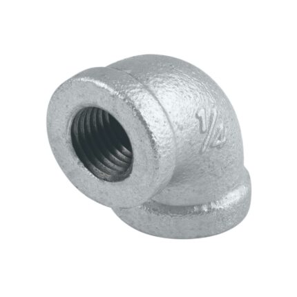 Codo 90° acero galvanizado de 1/4', FOSET