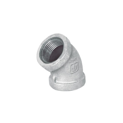 Codo 45° acero galvanizado de 3/4', FOSET