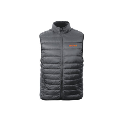 Chaleco de plumas ligero para hombre, gris, CH, TRUPER