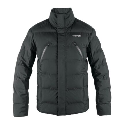 Chamarra acolchada térmica para hombre, negra, EG,TRUPER