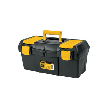 Caja para herramienta de 19' con compartimentos, PRETUL