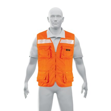 Chaleco brigadista reforzado, naranja, EG, TRUPER EXPERT